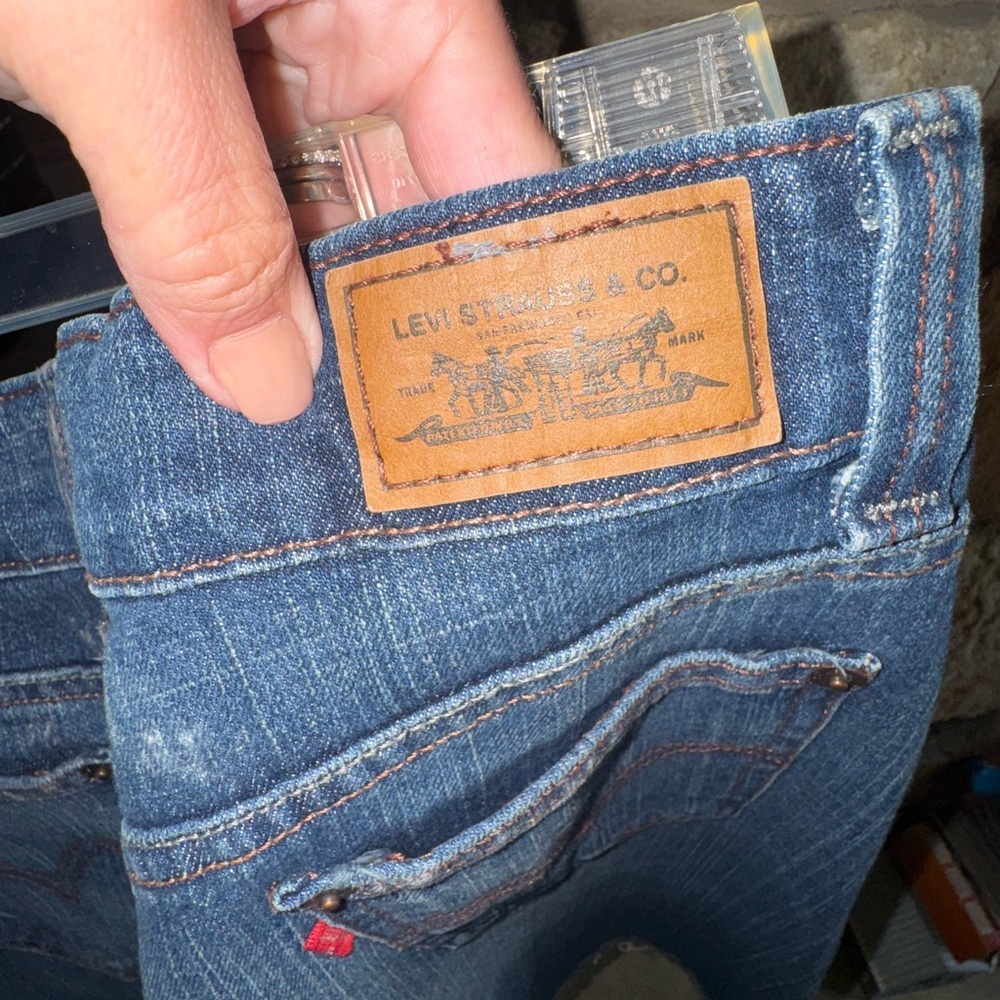 Levi's Blue Vintage A-line Skirt - Picture 5 of 5